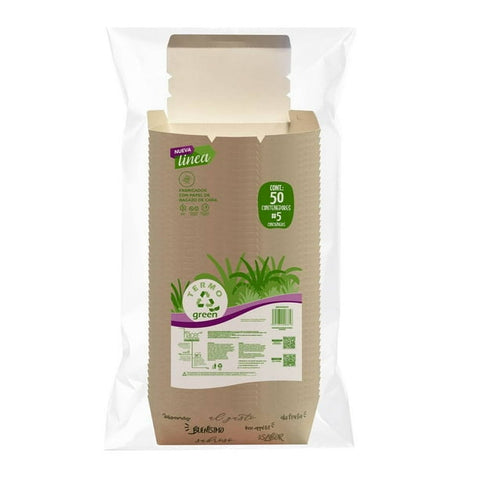 Contenedor para Alimentos No. 5 Bio Form Termogreen · 50 piezas