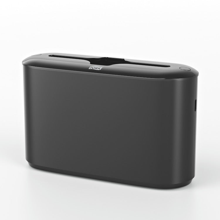 Tork Xpress Despachador de Mesa para Toallas Interdobladas · Plástico Negro · Sistema H2 · 1 pieza
