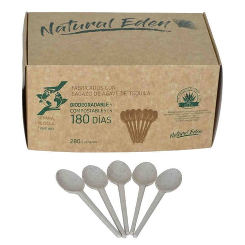 Cuchara Biodegradable Natural Eden Vitabag · 280 piezas