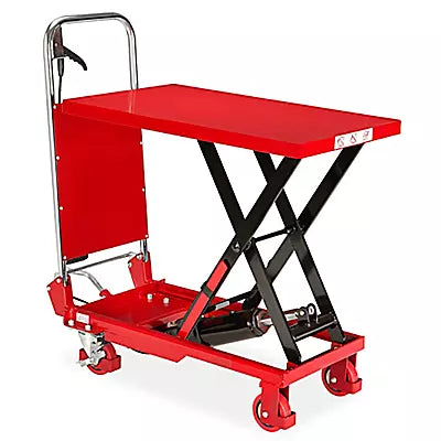 Mesa de Elevación Manual · Estándar · 81 × 51 cm · 499 kg · 1 pieza