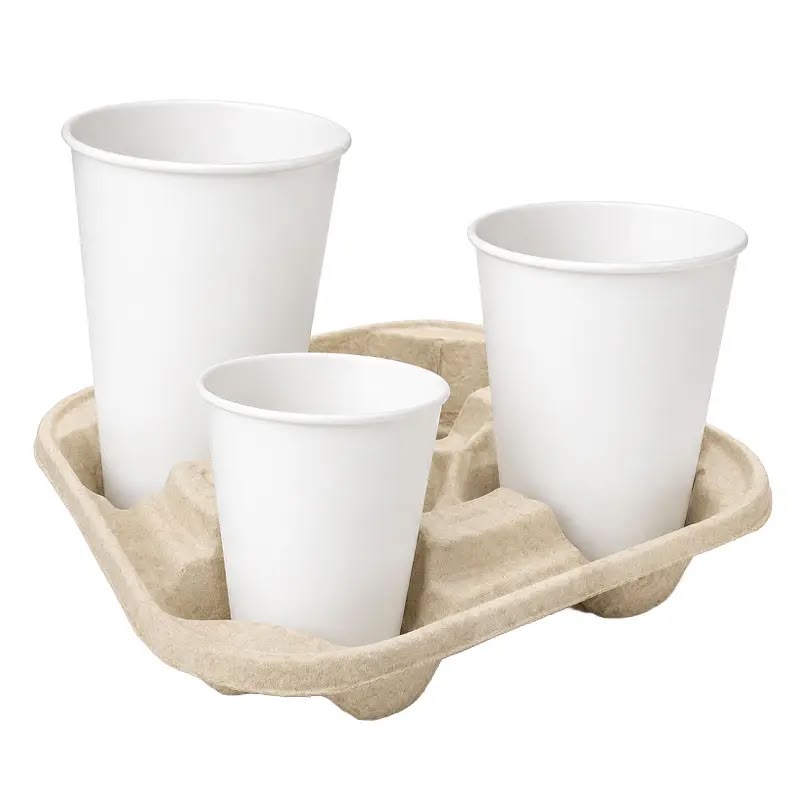Charola Portavasos · Paquete con 30 piezas