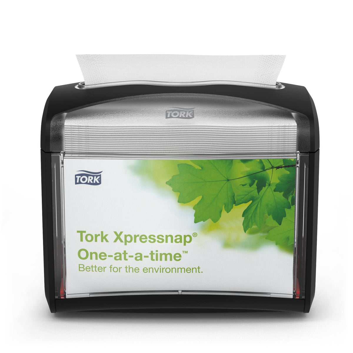 Tork Xpressnap Servilletero de Mesa · Negro · Sistema N4 · 1 pieza