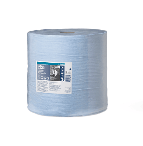 Tork Paño de Papel Industrial para Tareas Pesadas Azul · 1 pieza · 750 hjs