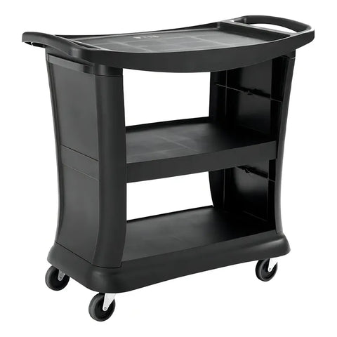 Carrito ejecutivo de servicio Rubbermaid de 99 x 51 x 97 cm para hotel y oficina