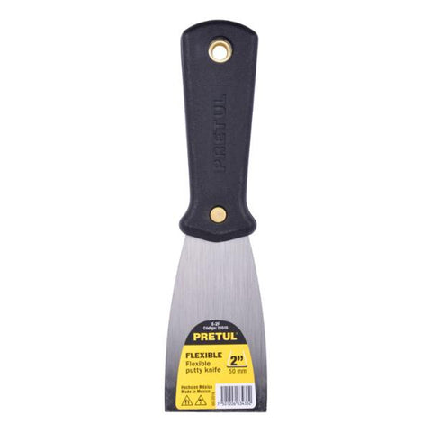 Espátula Profesional de Acero Alto Carbono · 2 Pulgadas · Calibre 26