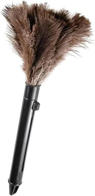 Plumero Retráctil de Pluma de Avestruz · 1 pieza