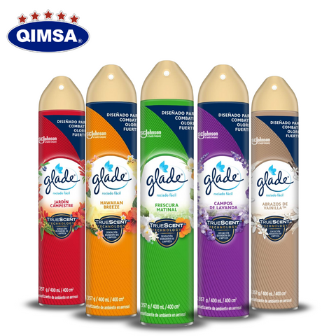 Aromatizante en Aerosol Glade · 400 ml · varios aromas