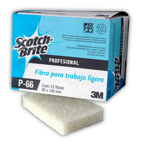 Fibra Blanca Suave Scotch-Brite · Modelo P-66