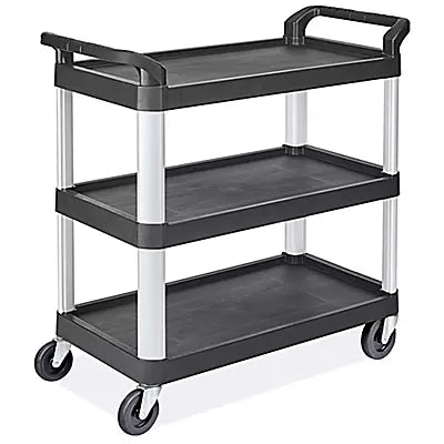Carrito de Servicio · 3 Repisas de Polipropileno · 102 × 51 × 97 cm · 1 pieza