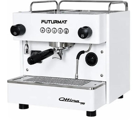 Cafetera Industrial 1 Grupo Ottima Evo Blanca Futurmat · 120 tazas por hora