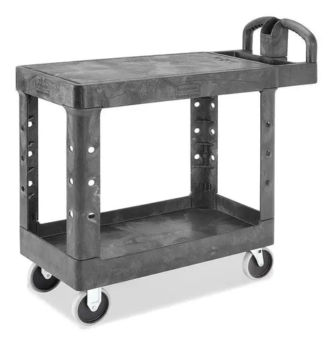 Rubbermaid Carrito con Repisa Plana · 99 × 43 × 84 cm · 1 pieza