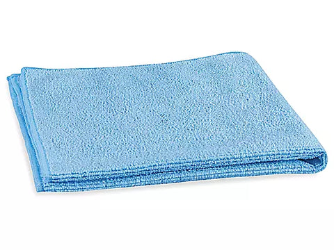 Toalla de Microfibra Azul 41 x 41 cm · 280 GSM · Código de Color Oficinas