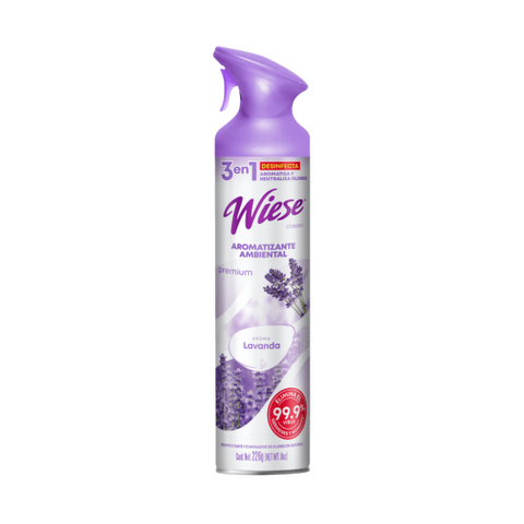 Desinfectante en Aerosol 3 en 1 Premium Wiese · 226 g