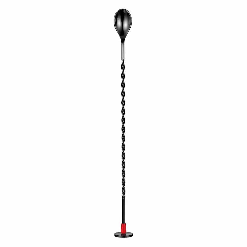 Cuchara para Coctelería Bar Spoon Profesional 29.6 cm Negro · 1 pieza
