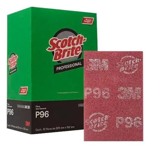Fibra Suave Vino/Azul Scotch-Brite · Colores vino y azul