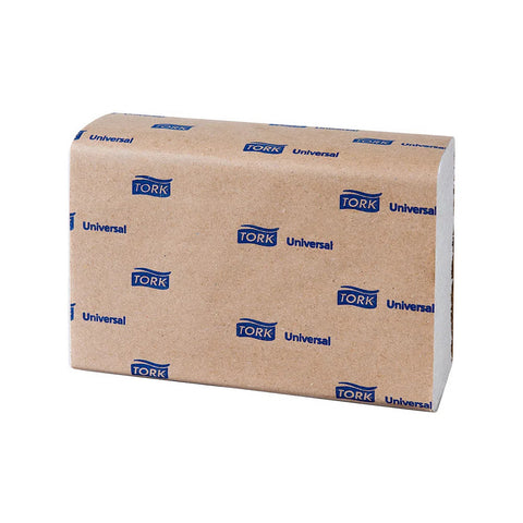 Tork Universal toalla interdoblada HS Blanco · caja con 20 piezas · 100 hjs