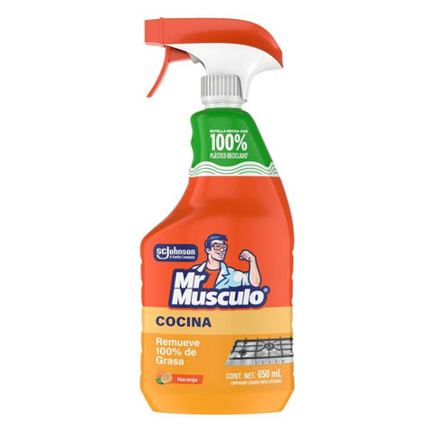 Desengrasante con Atomizador Mr Músculo · Atomizador 650 ml