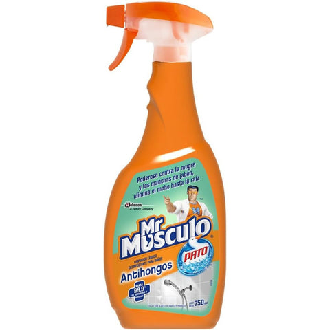 Limpiador Antihongos con Atomizador Mr Músculo · Atomizador 750 ml